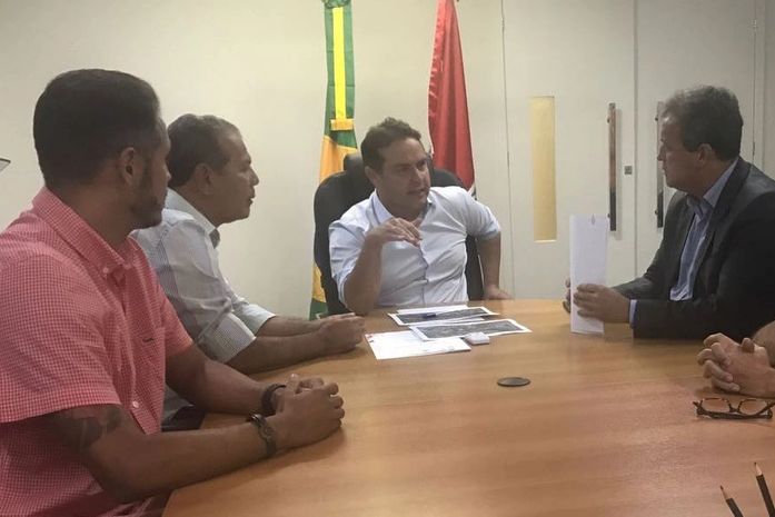 Jr. Vigário, prefeito Chico, Renan Filho e Mozart Amaral, obras para Atalaia