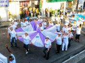 Desfile pelas ruas da cidade abre a II Semana da Pessoa Idosa Palmeirense