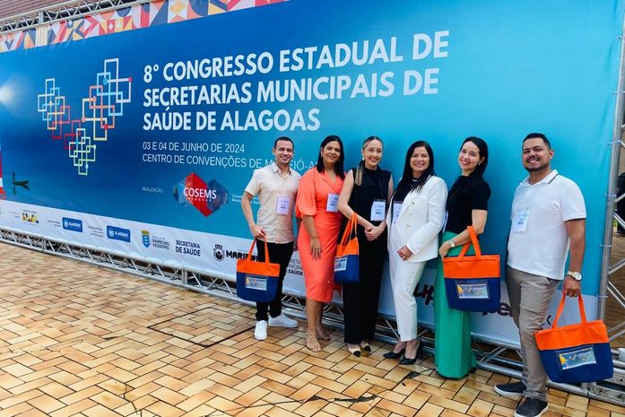 Limoeiro de Anadia marca presença no 8º Congresso Estadual de Secretarias Municipais de Saúde