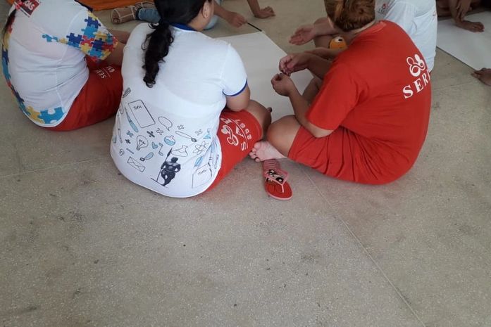 -Ô, mulher por que você está aqui?- perguntei pra jovem de 19 anos, presa no Santa Luzia.