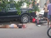 Motociclista morre após colisão e atropelamento por caminhão em Maceió