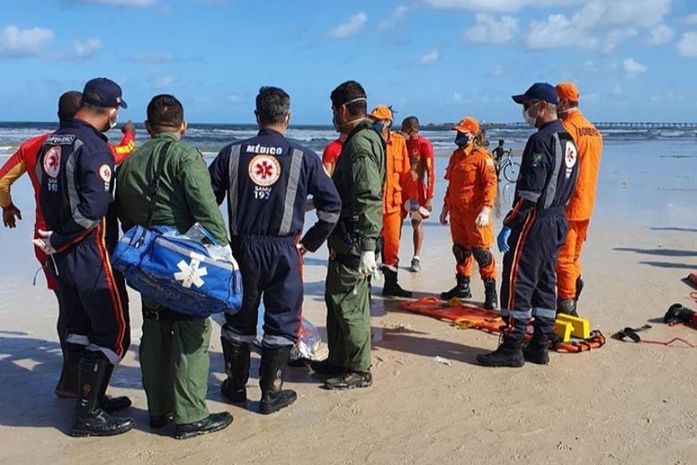 Adolescente morre afogada na Praia do Sobral no bairro do Trapiche da Barra