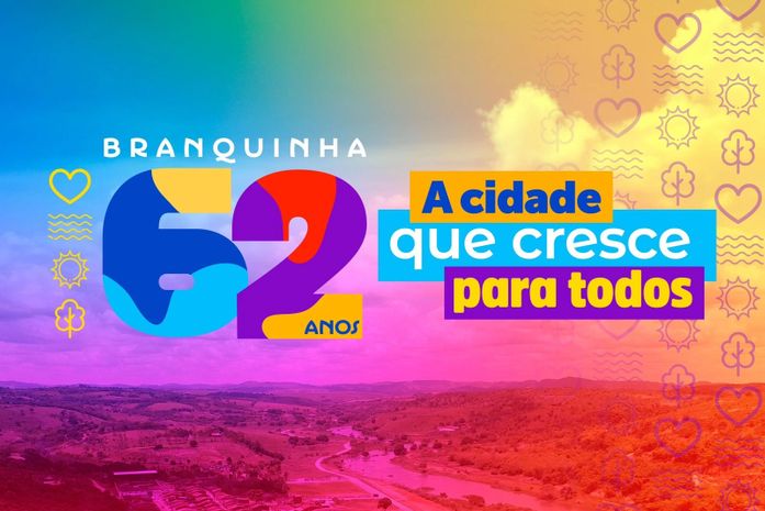 Prefeitura de Branquinha promove grande programação em celebração aos 62 anos de emancipação