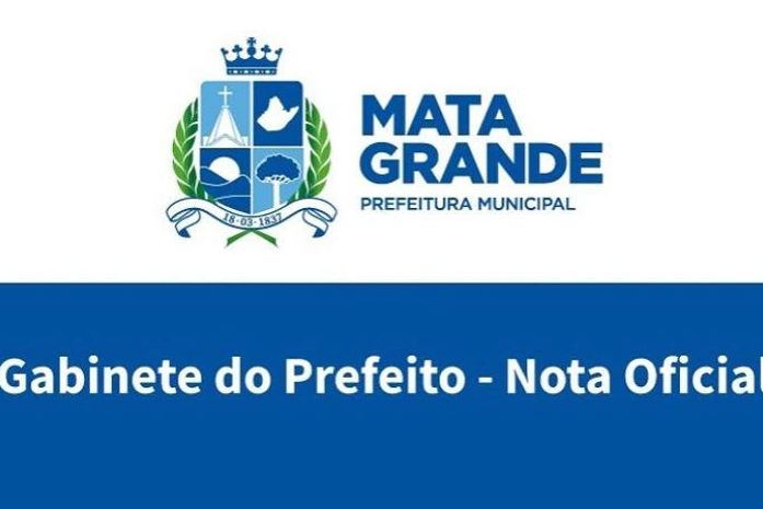 Nota de esclarecimento - Prefeitura de Mata Grande