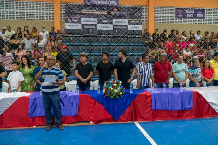 Abertura da I Copa Intermunicipal de Futsal marca o início das comemorações dos 130 anos de Emancipação de Traipu