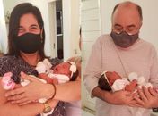 Mãe volta ao posto da Sefaz para agradecer ajuda após parto
