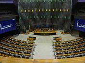 Plenário da Câmara vazio