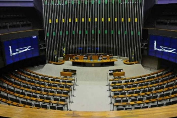 Plenário da Câmara vazio