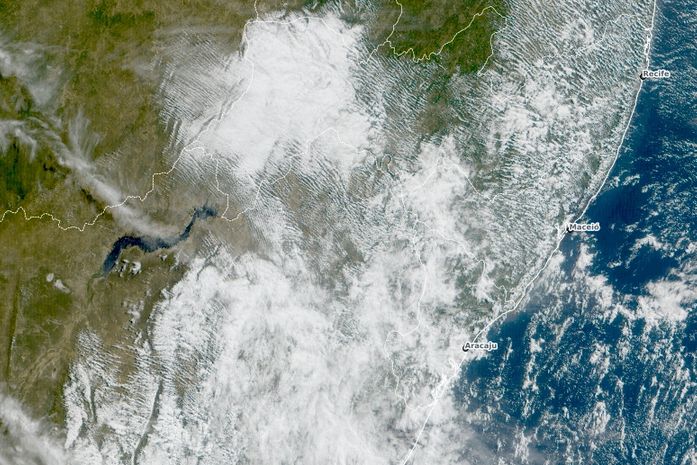 Fim de semana em AL será de tempo seco, intercalado com chuvas passageiras, segundo Semarh
