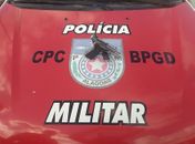 Arma apreendida em coletivo
