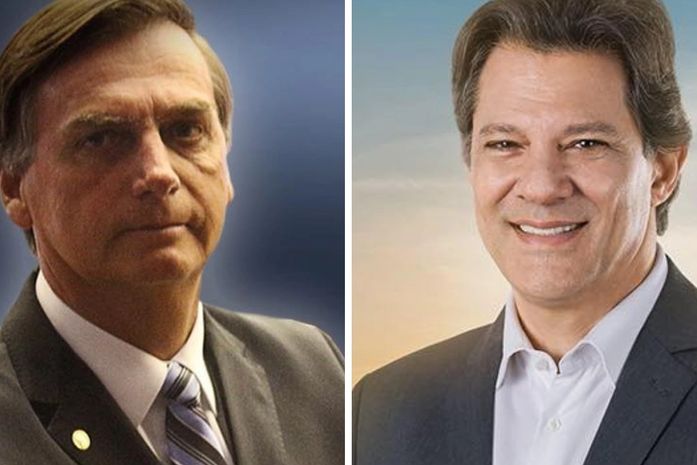 Bolsonaro e Haddad