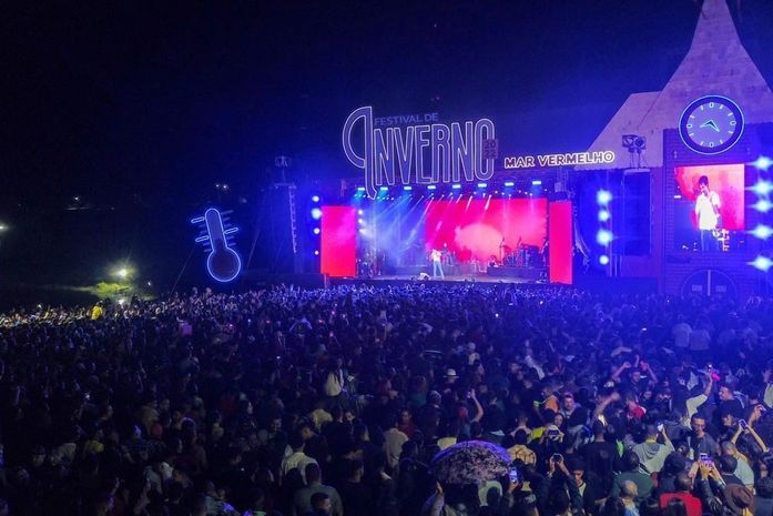 Festival de Inverno de Mar Vermelho recebe 50 mil pessoas nos dias de festa