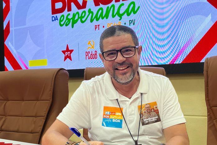 Pastor Wellington do Pinheiro é o primeiro pastor progressista a disputar pelo PT vaga de deputado federal em Alagoas