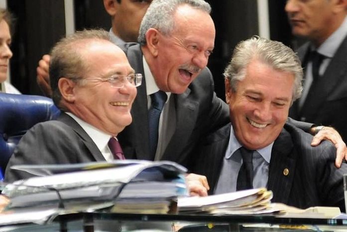 Renan Calheiros, Biu de Lira e Fernando Collor