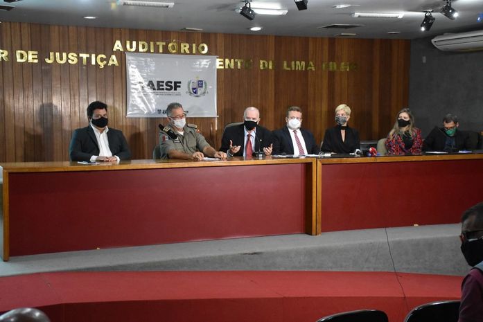 Coletiva da Operação Noteiras
