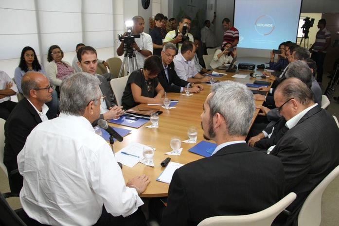 Coletiva do Governador Teotonio Vilela