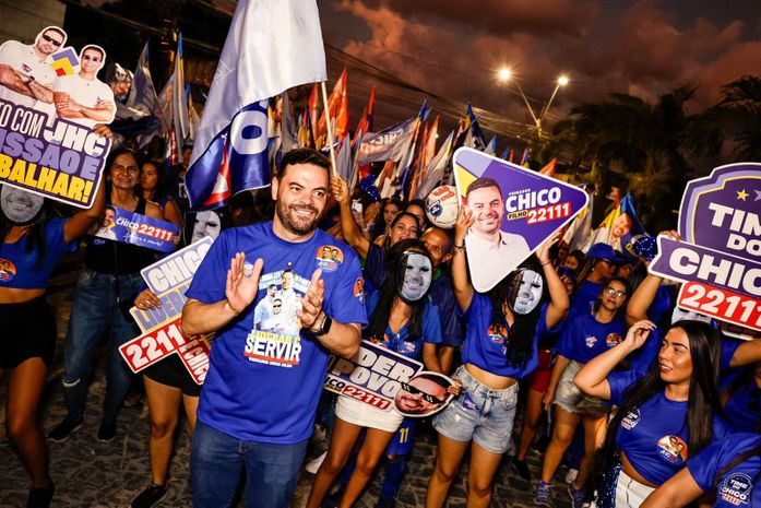 Chico Filho inicia sua caminhada da reeleição pelo bairro de Santa Lúcia
