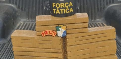 Foragido procurado em três estados é preso e 25 quilos de maconha são apreendidos, em operação conjunta