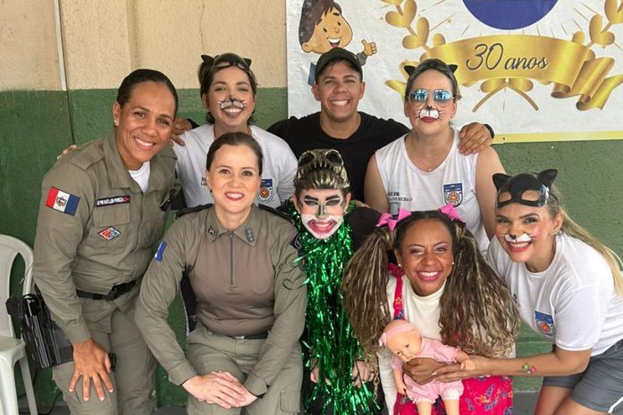 BPEsc abre as portas para dezenas de crianças participarem de atividades recreativas e educativas