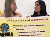 Saúde de São Luís do Quitunde recebe reforço de R$ 2,8 milhões de emenda parlamentar