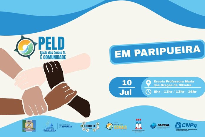PELD Costa dos Corais é Comunidade leva ciência, educação ambiental e cultura pesqueira para escola de Paripueira