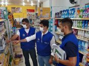 Equipe de fiscalização em atuação nos estabelecimentos alagoanos