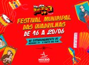 Festival Municipal de Quadrilhas Juninas começa nesta segunda-feira (16)