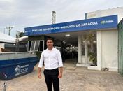 Fiscalização garante remanejamento de permissionários durante reforma do Mercado de Jaraguá