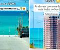Vídeo que viralizou mostrando prédio na Rota do Mar reacende debate sobre espigões e atraso do Plano Diretor