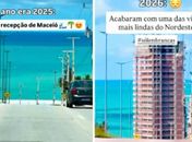 Vídeo que viralizou mostrando prédio na Rota do Mar reacende debate sobre espigões e atraso do Plano Diretor