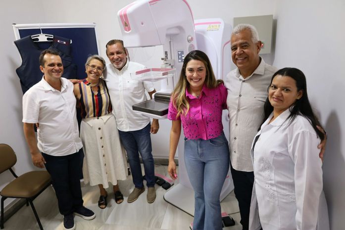 Prefeita Angela Vanessa entrega mamógrafo digital, e São José da Laje está entre as três cidades de Alagoas e a única da Zona da Mata a ofertar os exames pela Saúde do município