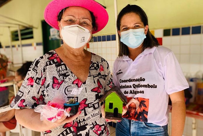 Tereza Nelma incentiva protagonismo das mulheres Quilombolas