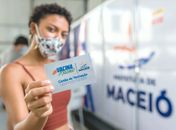 Ponto de vacinação do Maceió Shopping fecha domingo (24) e segunda (25) para realocação