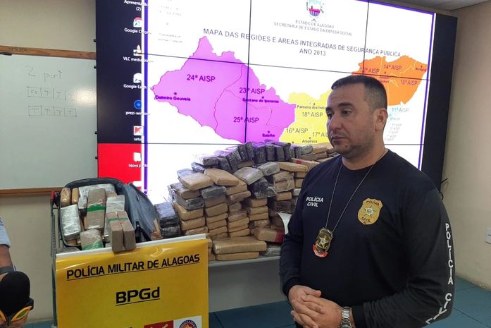 Delegado Gustavo Henrique, coordenador da Delegacia de Repressão ao Narcotráfico