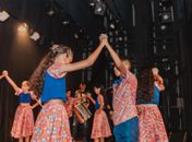Estudantes do tempo integral da Semed se apresentam em festival de arte e cultura