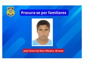 Polícia Científica procura família de andarilho encontrado em São Sebastião