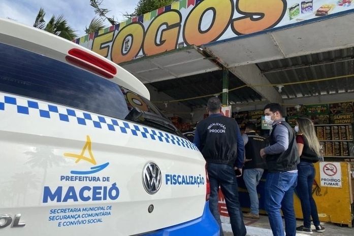 Prazo para cadastro de vendedores de fogos termina em 8 de maio em Maceió