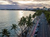 Orla da Ponta Verde, em Maceió