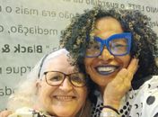 
Esta ativista teve um prazer incomensurável, ao  conhecer a artista plástica Eva Cavalcante, na Exposição  Foto Etnográfica do Quilombo Cajá dos Negros 