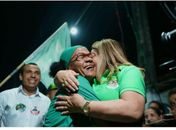 Prefeita Eronita Sposito faz comício no Caxangá