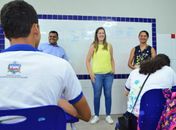 “Educação é prioridade no meu mandato”, diz deputada Cibele Moura ao percorrer escolas