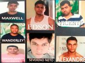                                                                                 Integrantes de quadrilha de assalto a banco (Foto: Divulgação)