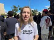 Cibele Moura participa de manifestação em defesa de estudantes da Uncisal e cobra segurança jurídica para 158 alunos beneficiados pelo Critério Regional