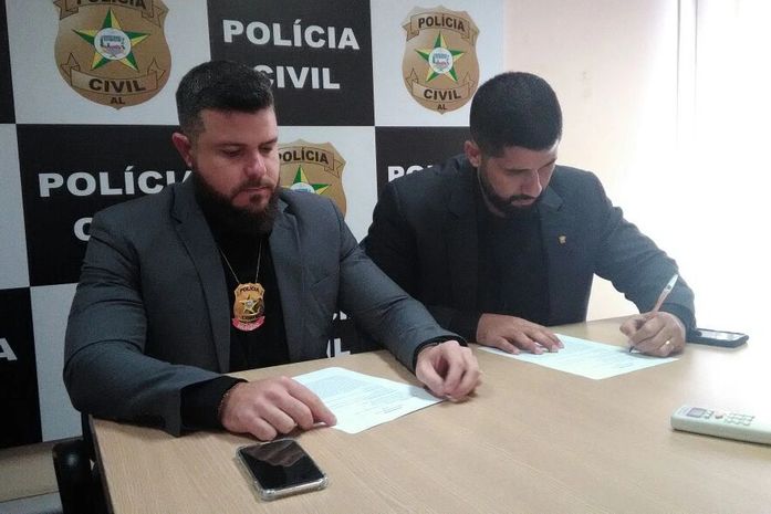 Delegados Thiago Prado e Fábio Costa