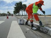 Slum realiza mutirão em percurso do Challenge Maceió