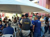 Sindicatos e servidores realizam ato em alusão à queda do governo Suruagy