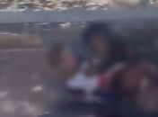 Briga entre adolescente e cunhado termina em facada no meio da rua; veja o vídeo