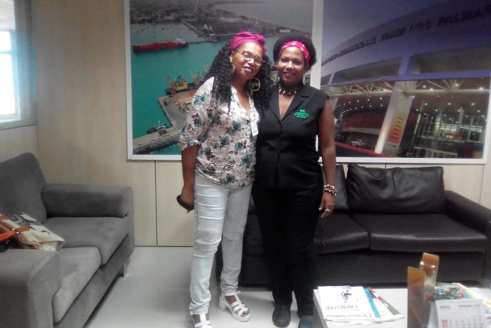 "Hoje sou copeira,mas, ainda serei uma perita criminal." E Tatá conta história.