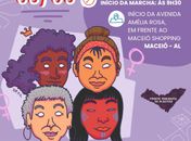 Frente Feminista de Alagoas realiza ato público no Dia Internacional da Mulher
