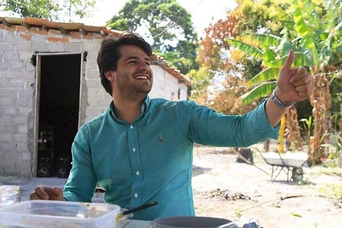 Breno Albuquerque, aos 25 anos, vai buscar uma das 27 cadeiras na Casa de Tavares Bastos
